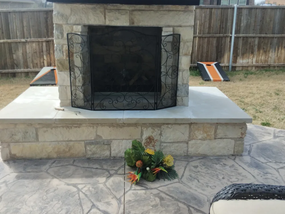 Custom trim and carpentry work installed in a Midlothian home
