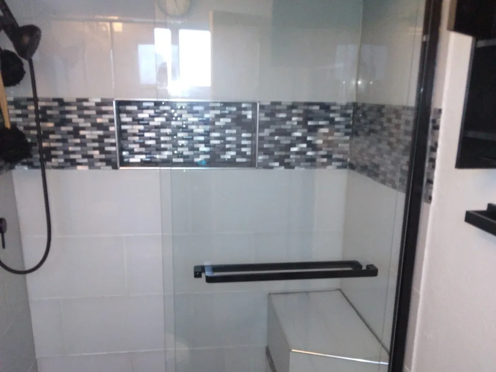 Tile and backsplash work by CD Garrett Handyman Services